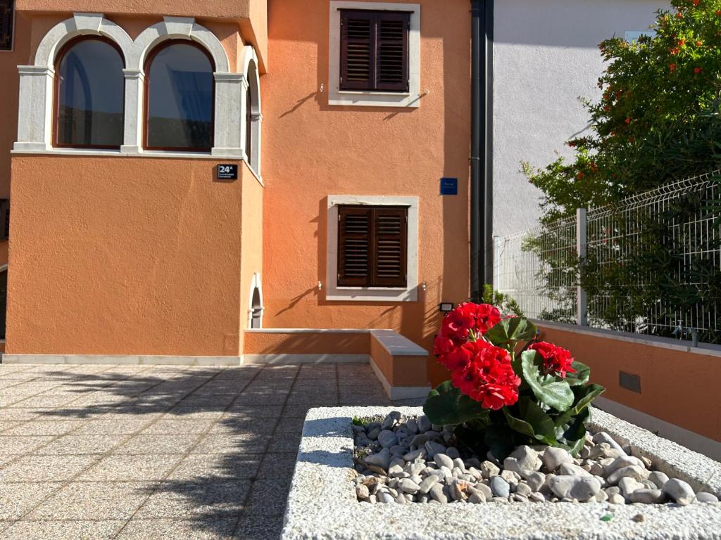 Budova, kde se bed and breakfast nachází