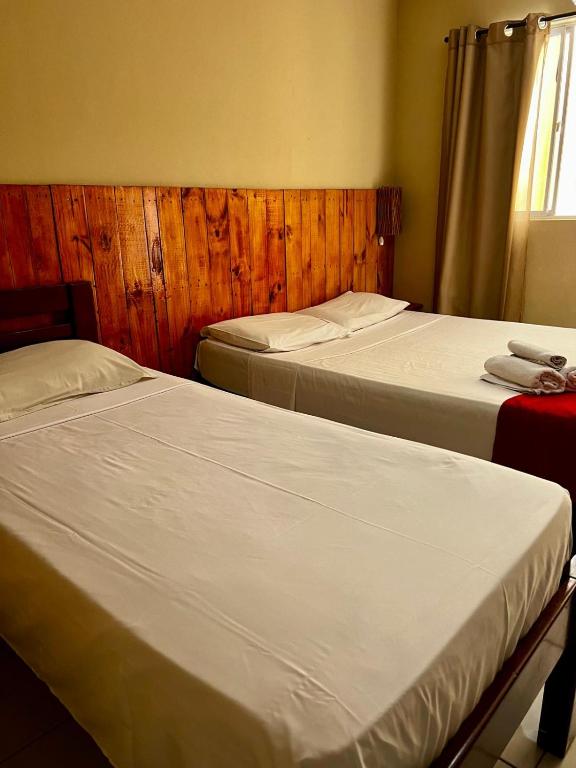 Postel nebo postele na pokoji v ubytování Maré Praia Hotel