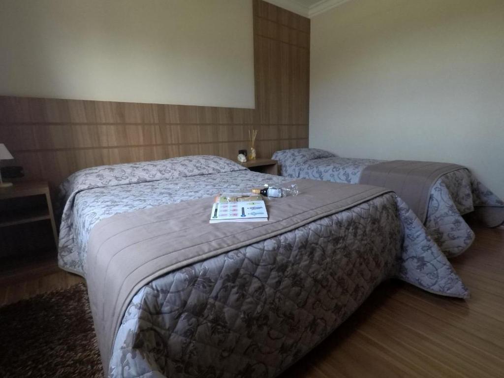Postel nebo postele na pokoji v ubytování Pousada Serra Valle
