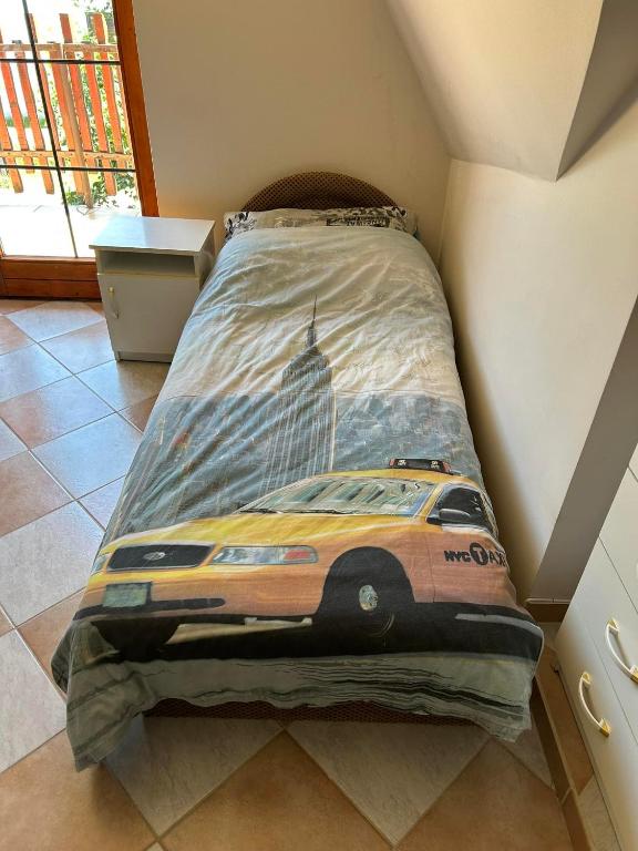 Postel nebo postele na pokoji v ubytování Mézesvölgy Vendégház