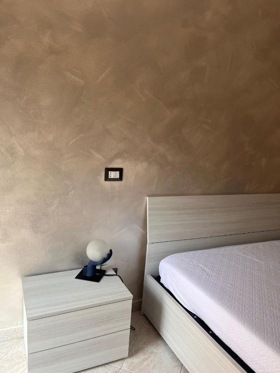 Postel nebo postele na pokoji v ubytování Lady's home