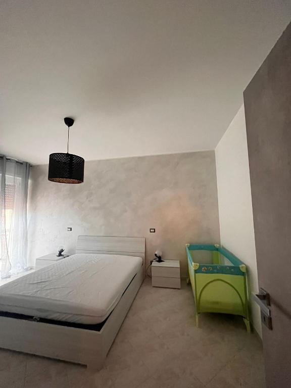 Postel nebo postele na pokoji v ubytování Lady's home