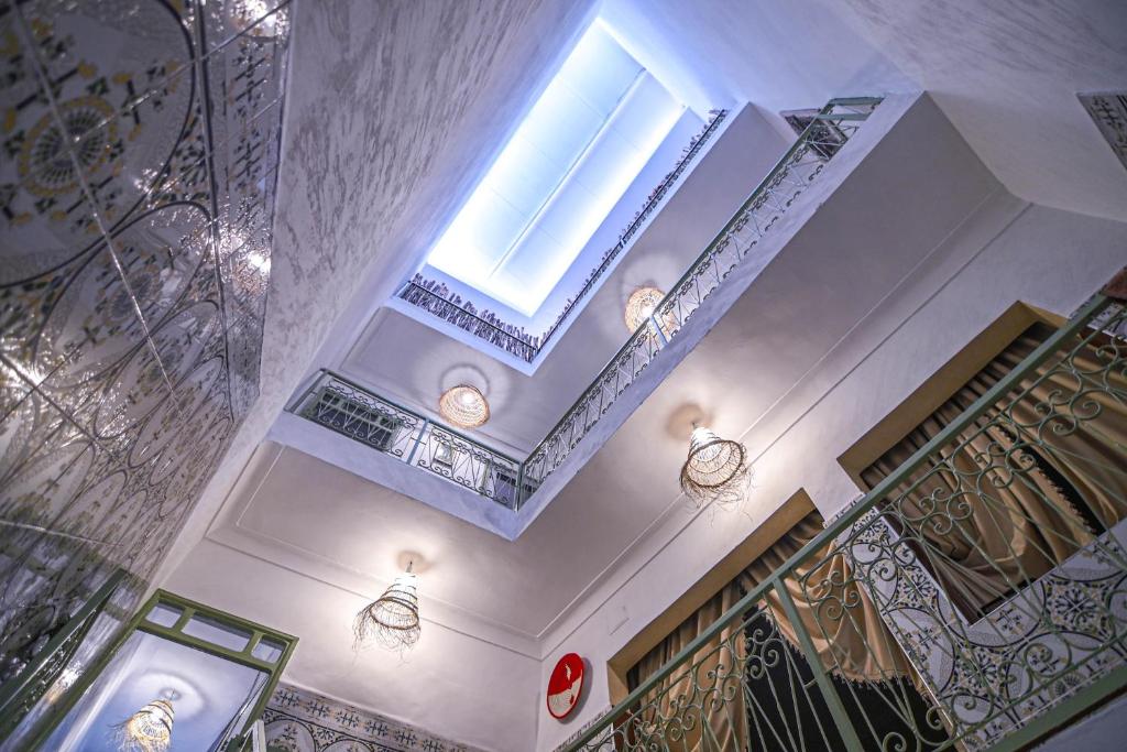 Postel nebo postele na pokoji v ubytování Oasis Medina Hostel