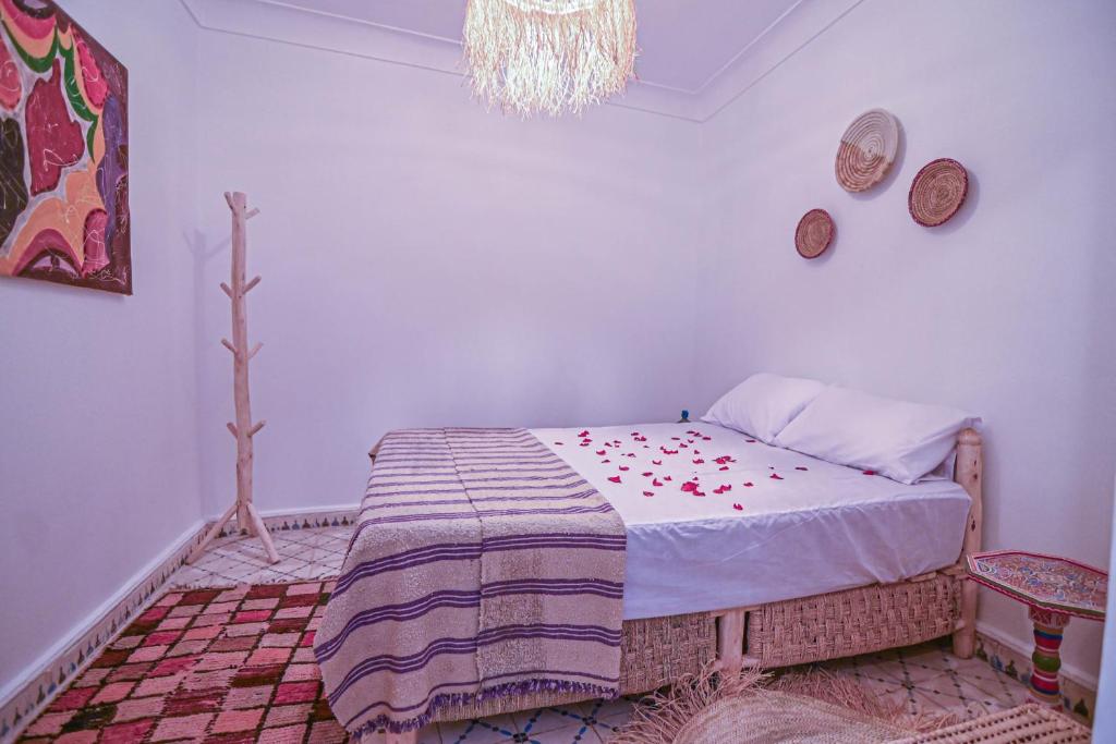 Postel nebo postele na pokoji v ubytování Oasis Medina Hostel