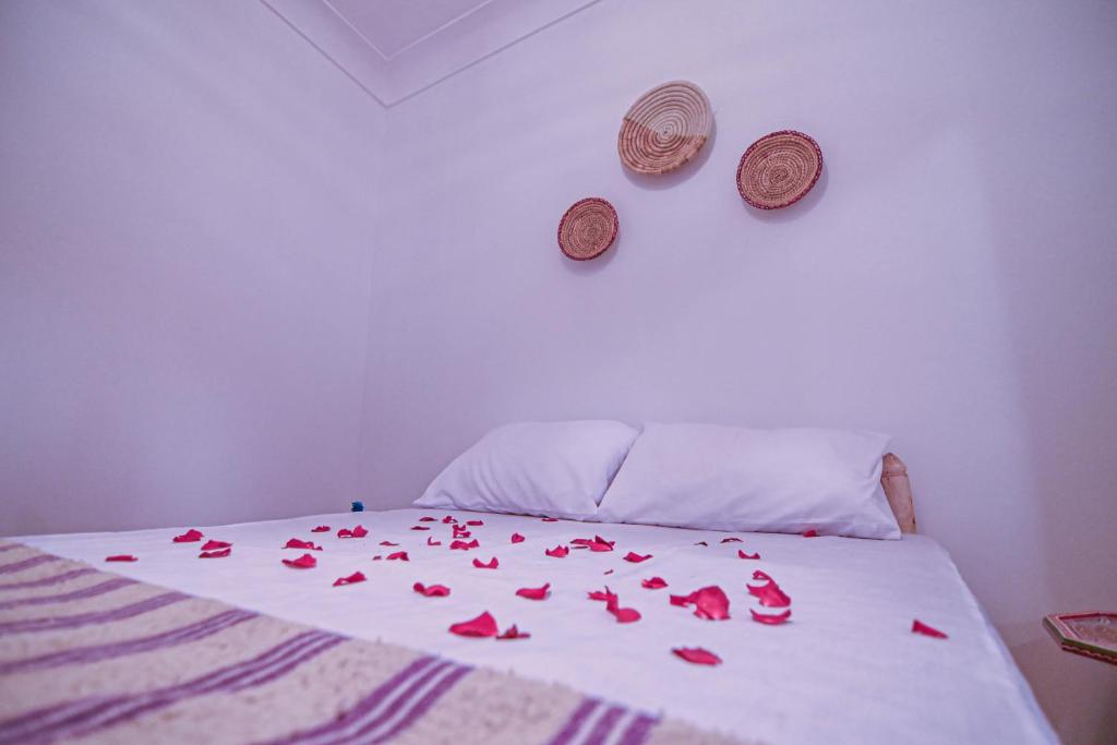 Postel nebo postele na pokoji v ubytování Oasis Medina Hostel