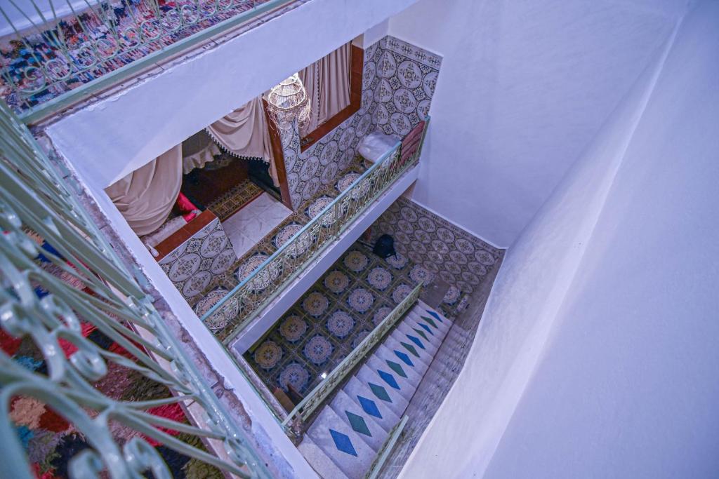 Postel nebo postele na pokoji v ubytování Oasis Medina Hostel
