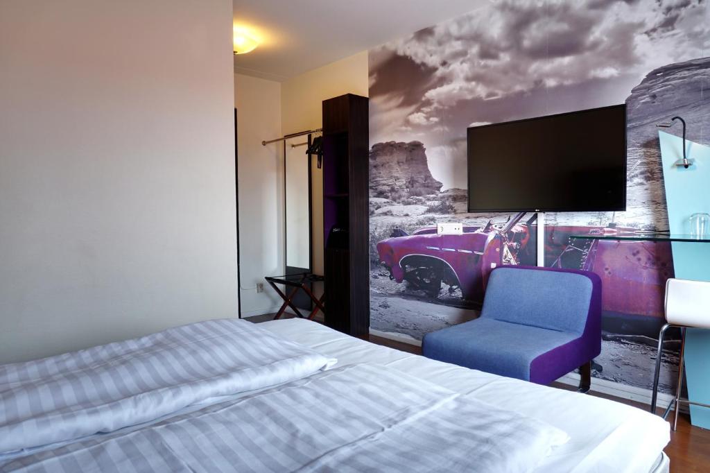Postel nebo postele na pokoji v ubytování Comfort Hotel Jönköping