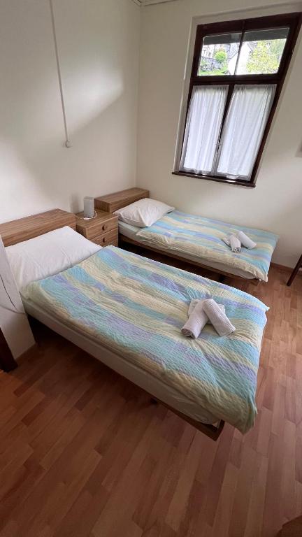 Postel nebo postele na pokoji v ubytování Grott Di Baloi