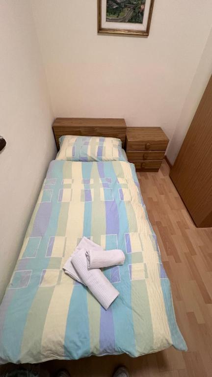 Postel nebo postele na pokoji v ubytování Grott Di Baloi