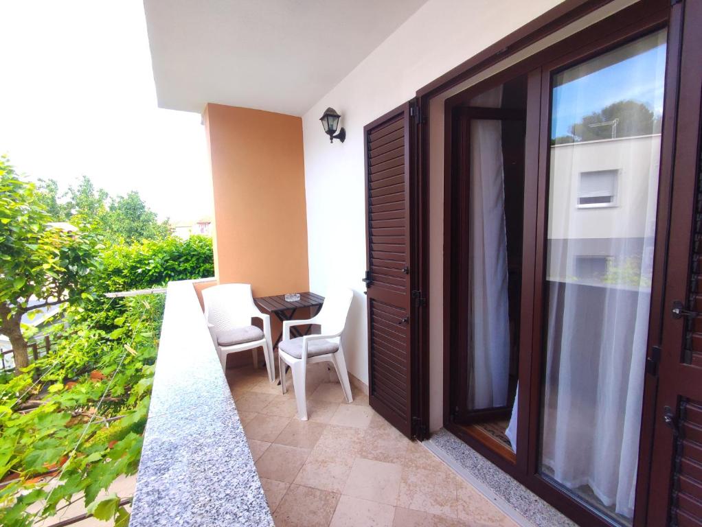 Balkón nebo terasa v ubytování M&R apartmani Rovinj