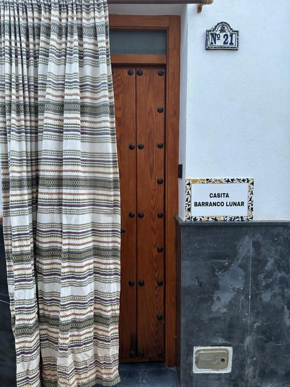 Certifikát, hodnocení, plakát nebo jiný dokument vystavený v ubytování Casita del Barranco lunar