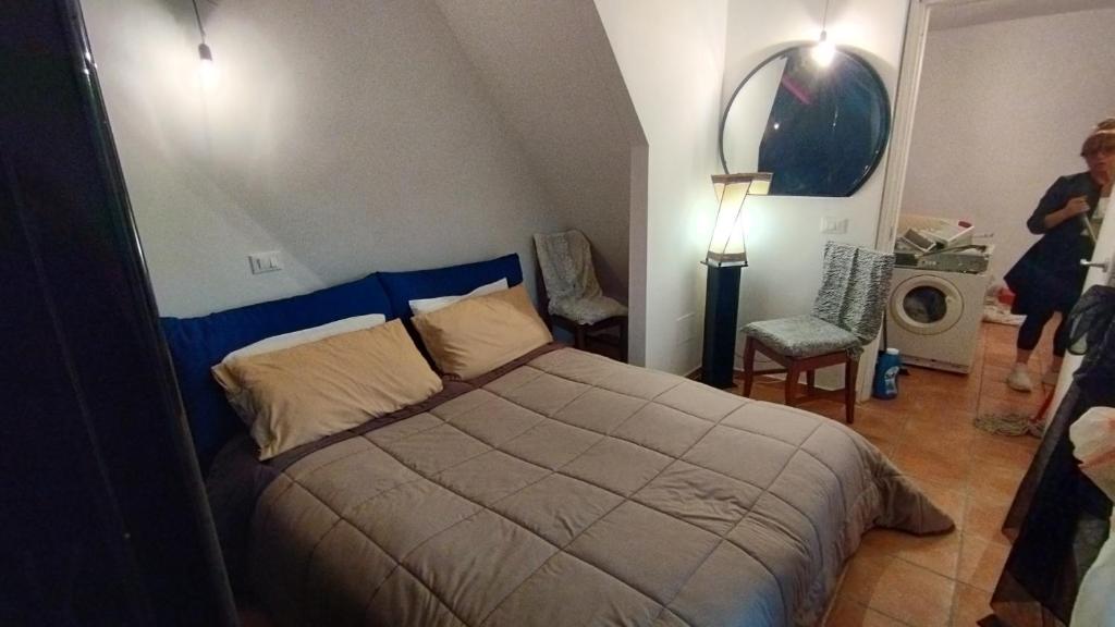 Ένα ή περισσότερα κρεβάτια σε δωμάτιο στο B&B La Casa D Ju Nan