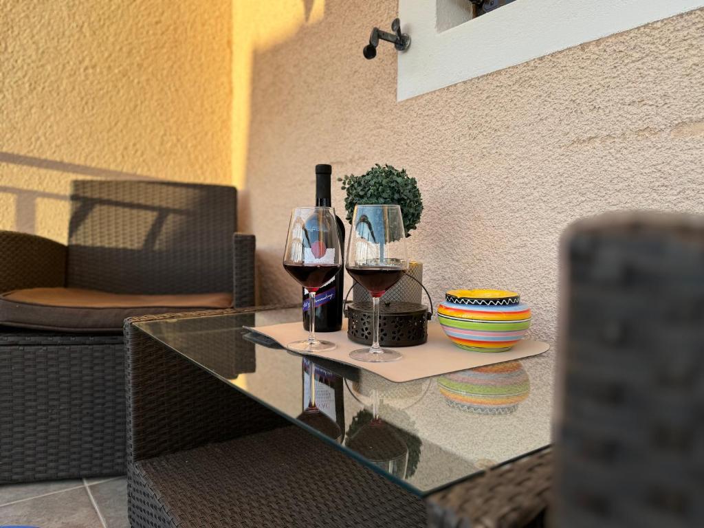 Posezení v ubytování Apartmani Meri