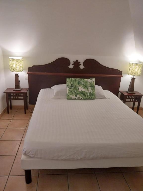 Postel nebo postele na pokoji v ubytování Martinique Ste Luce 2 Chambres 5' des plages