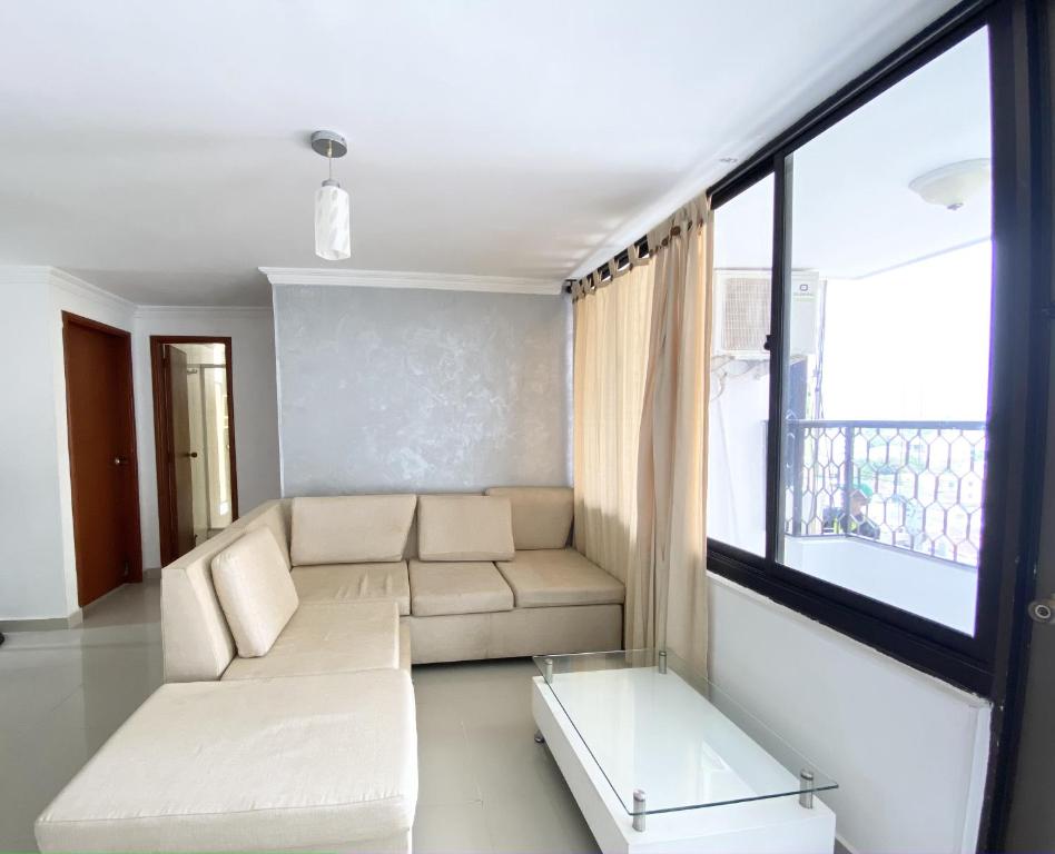 Posezení v ubytování Riohacha VII amplio e iluminado apartamento en la mejor zona muy seguro