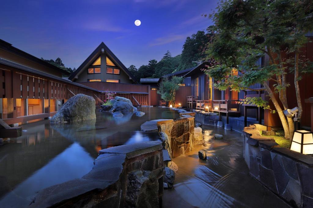 Budova, kde se ryokan nachází