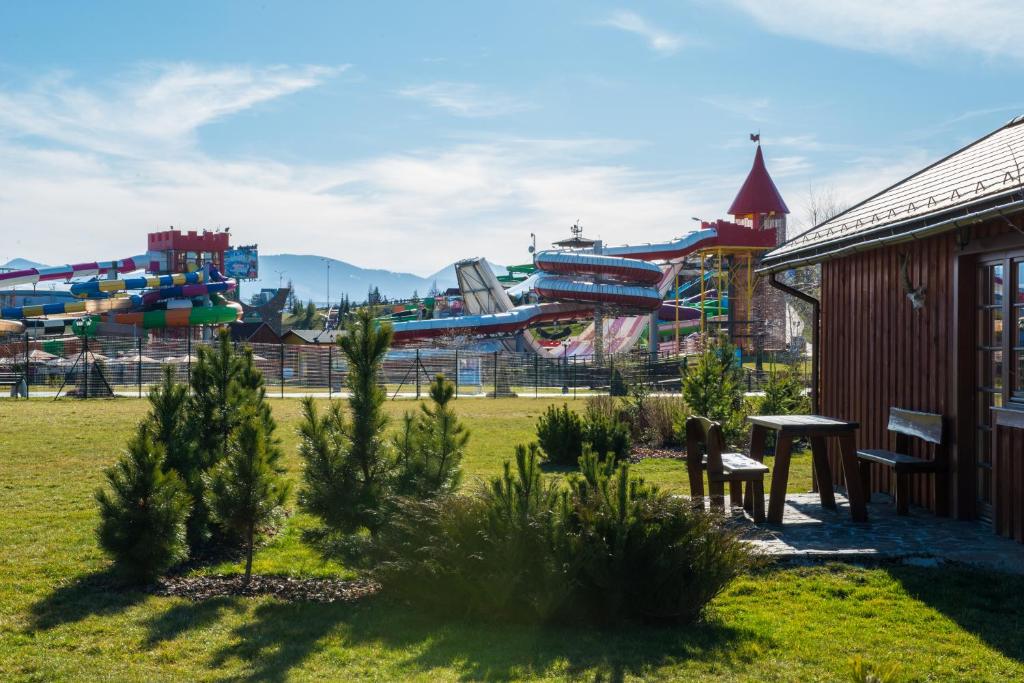 Príroda v okolí chaty v prírode