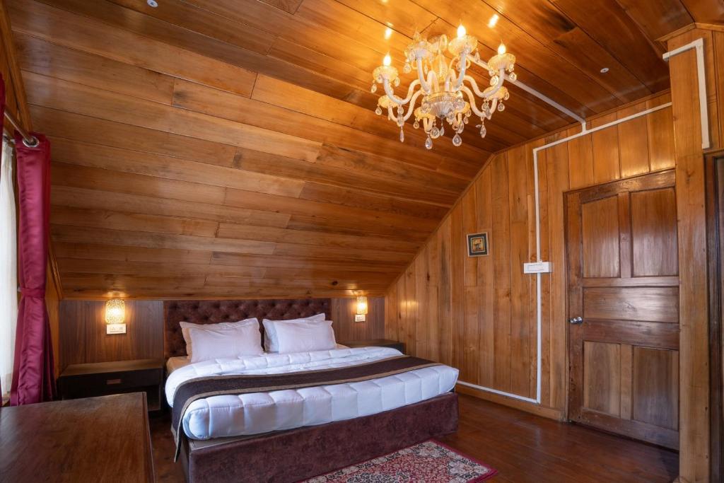 Postel nebo postele na pokoji v ubytování Poshtel, Meghma , Sandakphu