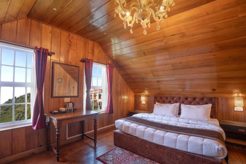 Postel nebo postele na pokoji v ubytování Poshtel, Meghma , Sandakphu