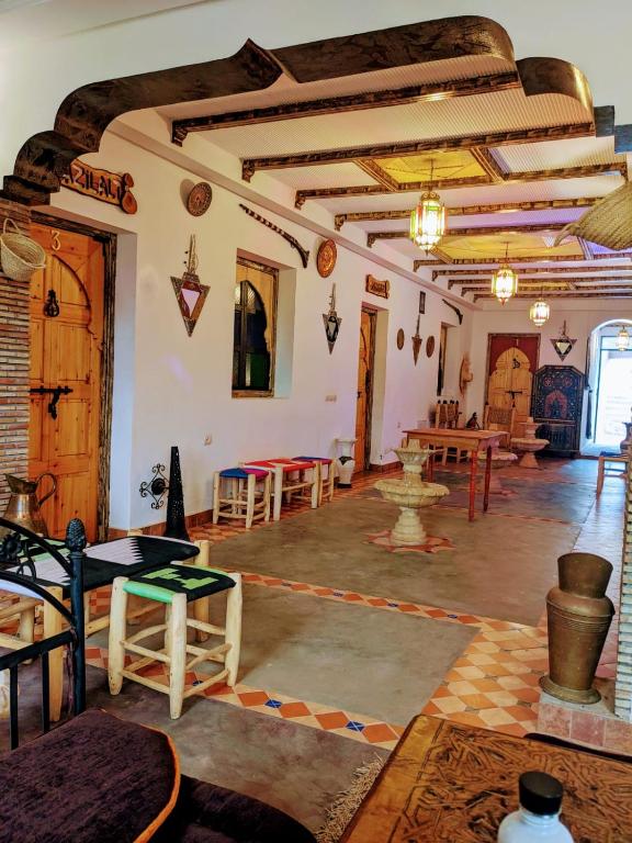 Restaurace v ubytování Dar Soulaimane