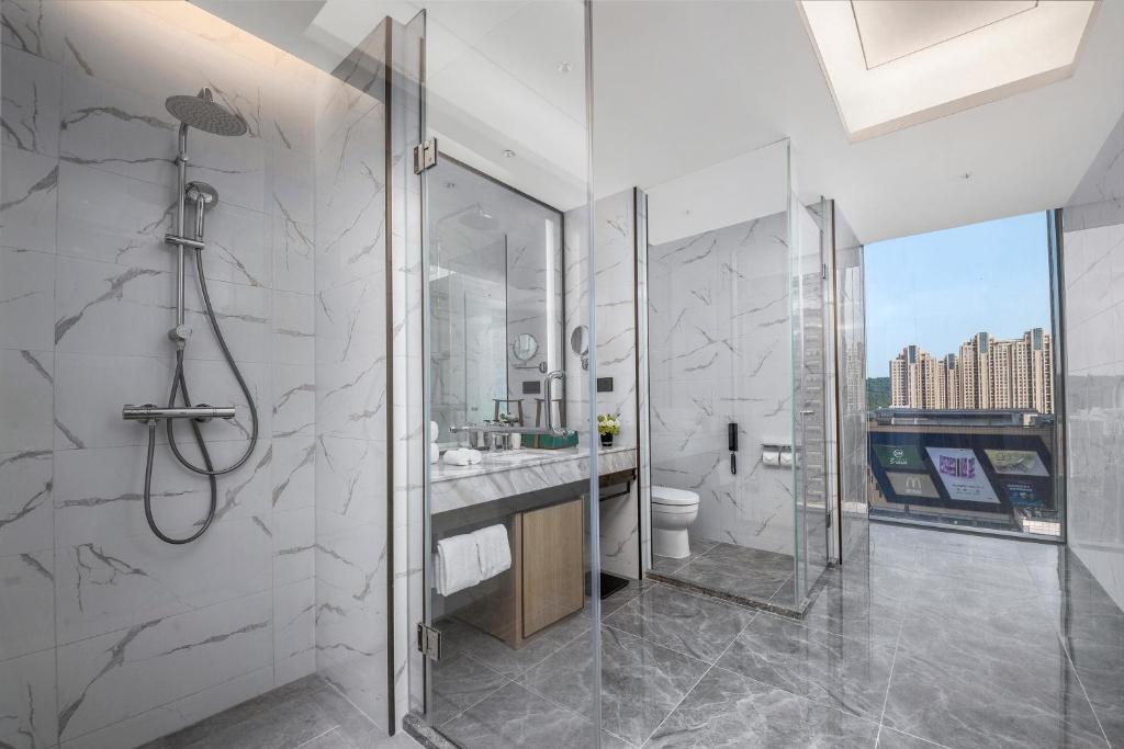 Crowne Plaza Hangzhou Linping, an IHG Hotel - Camera Doppia Premium Con Due Letti Matrimoniali