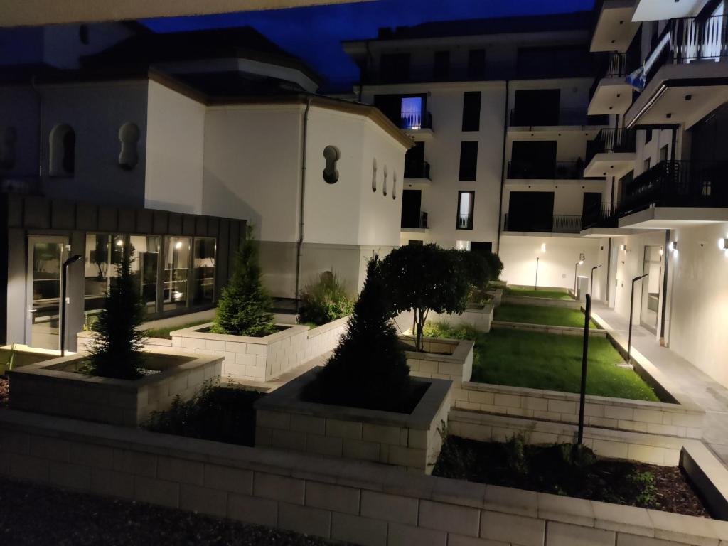 Budova, kde se apartmán nachází