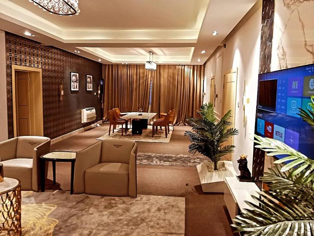 Posezení v ubytování Sujimoto Residences MacDonald