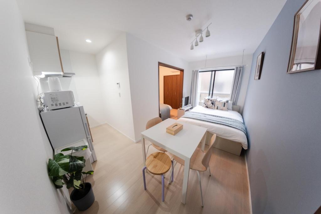 Nhà bếp/bếp nhỏ tại Ashe Maison Tennoji West II