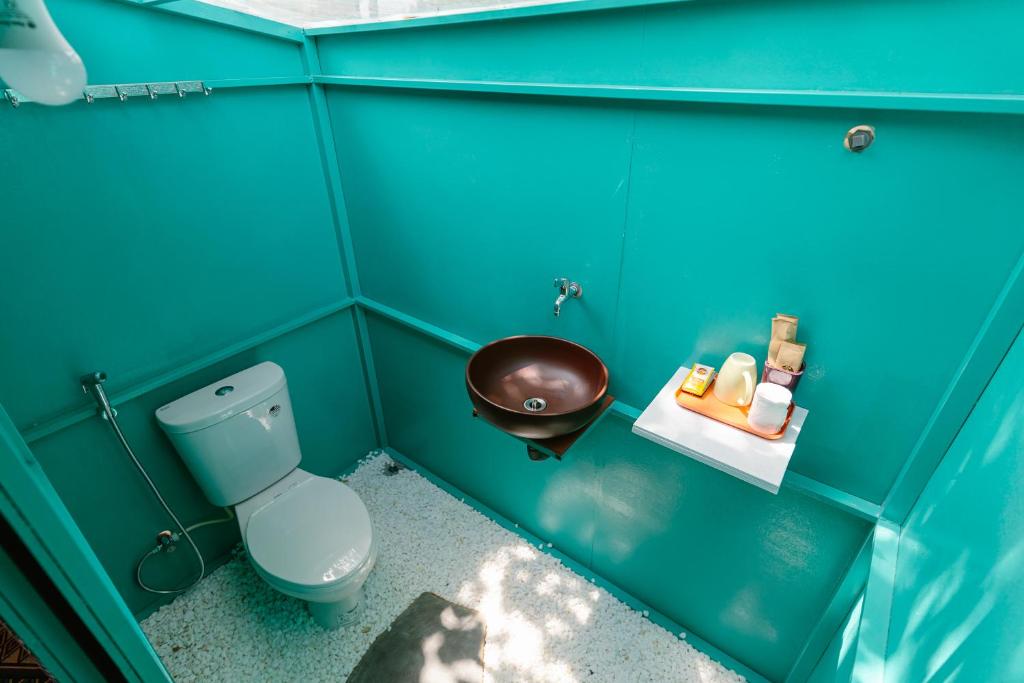 Phòng tắm tại Hoàng Gia Trang