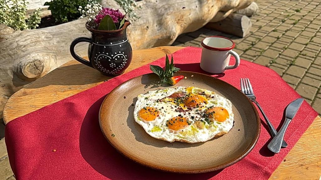 Cibo presso l'affittacamere o nelle vicinanze