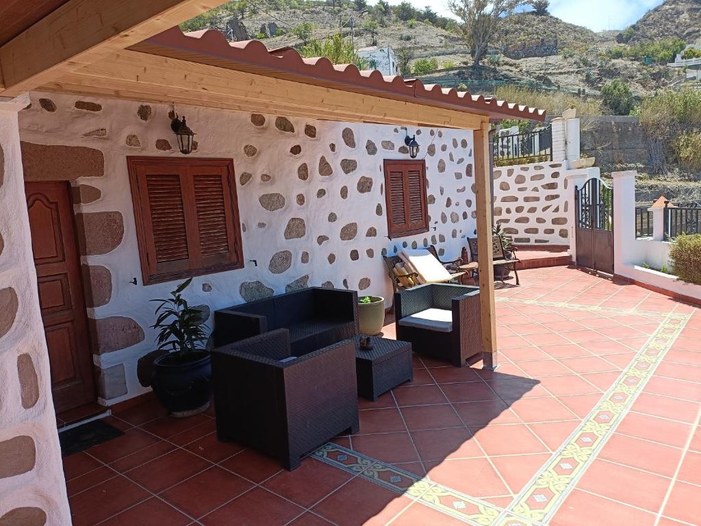Posedenie v ubytovaní Casita Roque Nublo