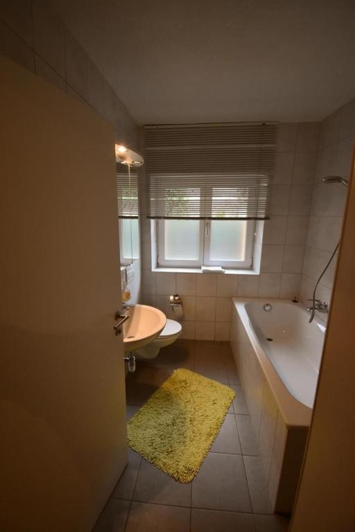 Kúpeľňa v ubytovaní Ferienwohnung Collie