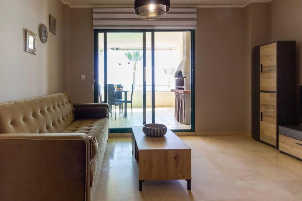 Posezení v ubytování Oliva Apartamento Terrazamar