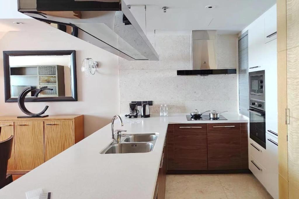 The Sandalwood Beijing Marriott Executive Apartments - Appartamento Con Una Camera Da Letto + 108㎡ + Camera Da Letto Privata + Soggiorno Privato + Cucina A Pianta Aperta + Lavanderia + Internet Ad Alta Velocità Gratuito
