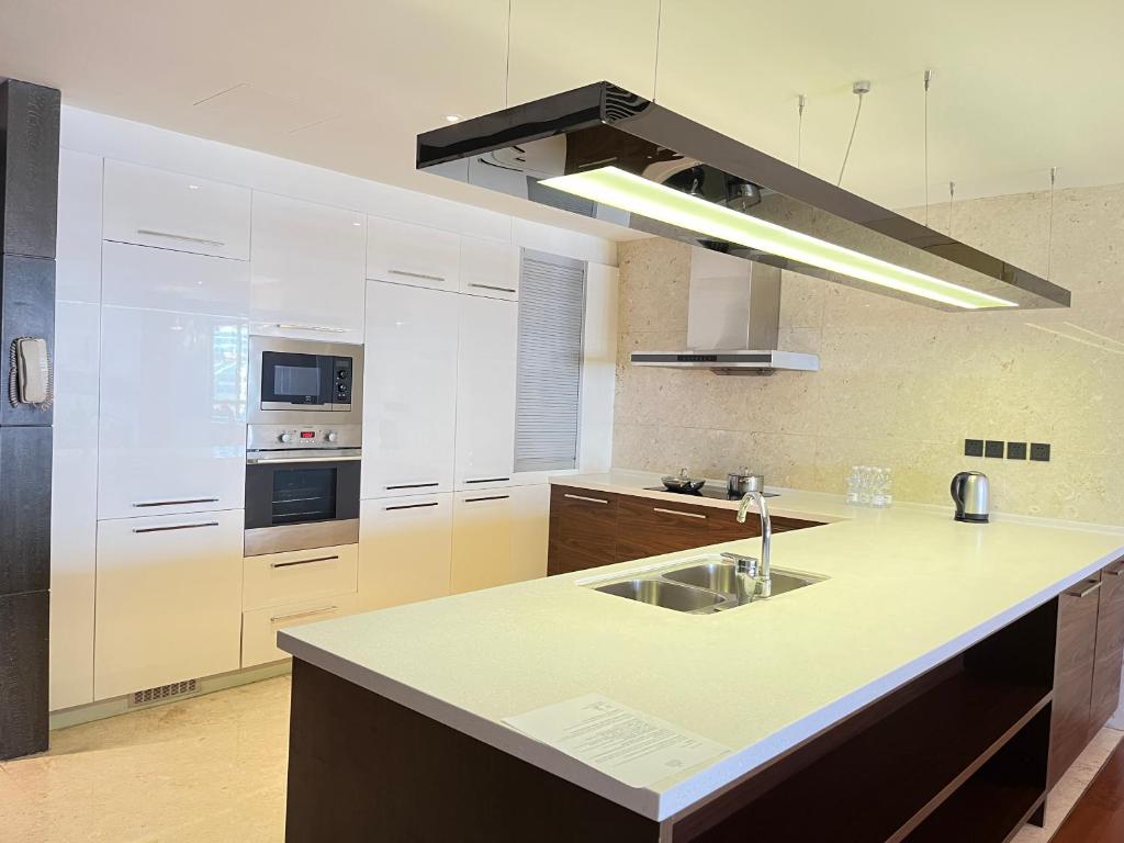 The Sandalwood Beijing Marriott Executive Apartments - Appartamento Con Tre Camere Da Letto + 233㎡ + Camera Da Letto Privata + Soggiorno Privato + Cucina A Pianta Aperta + Lavanderia + Internet Ad Alta Velocità Gratuito