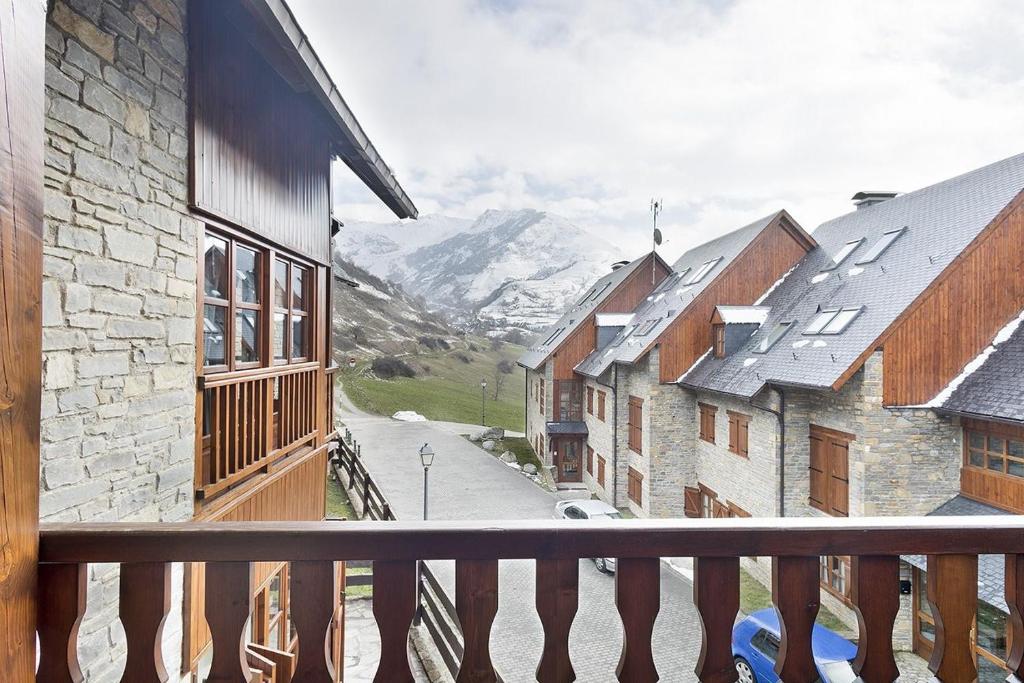 Nespecifikovaný výhled na hory nebo výhled na hory při pohledu z apartmánu