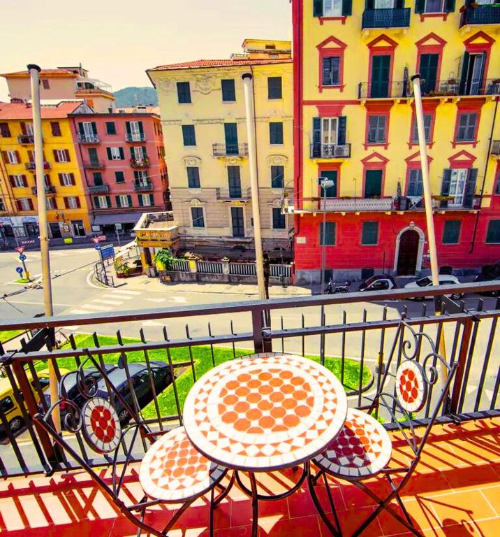 Balkón nebo terasa v ubytování Hotel Venezia