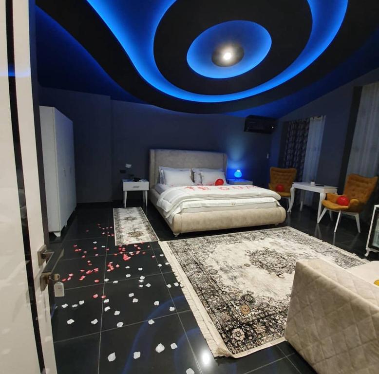 Postel nebo postele na pokoji v ubytování Hotel A&A