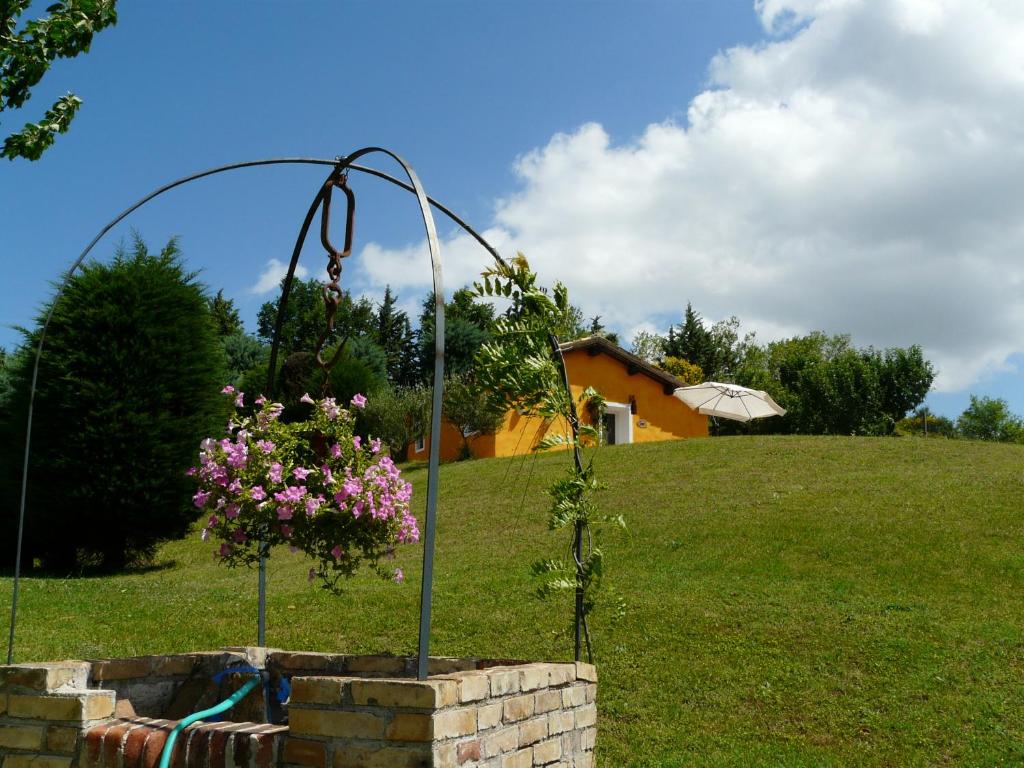 Zahrada ubytování Podere Del Fagiano