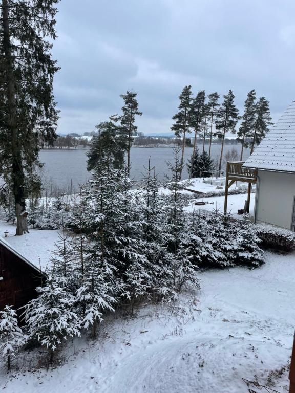 SPA Lakeside LIPNO CLUB v zimě