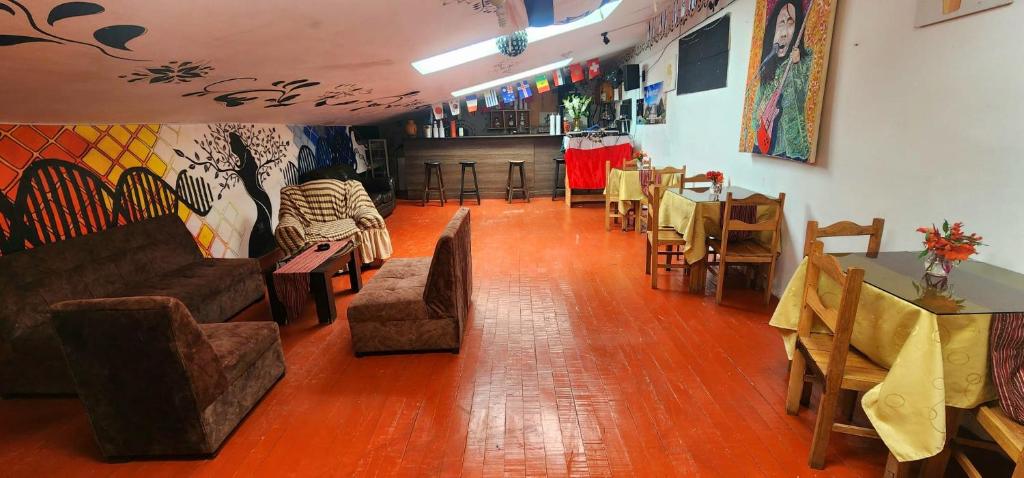 Posezení v ubytování Hostel Imperial BACKPACKER