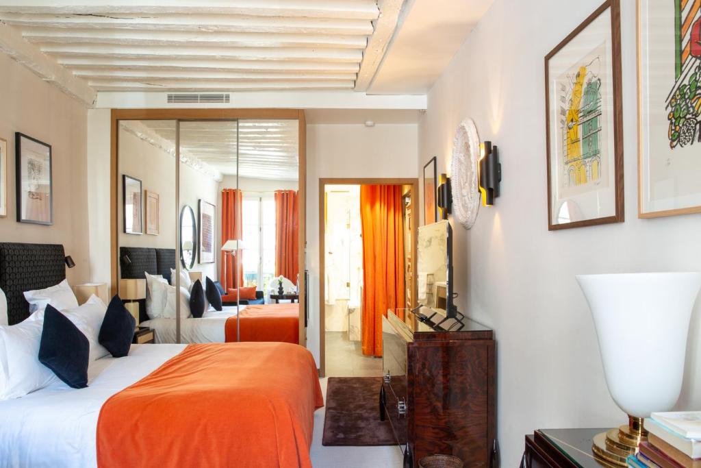 Hôtel Le Relais Saint-Germain - Resim 7