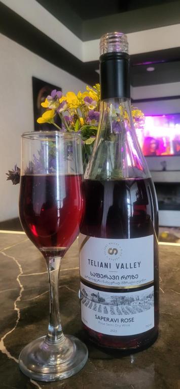 Nápoje v ubytování Villa Victoria in Bakuriani