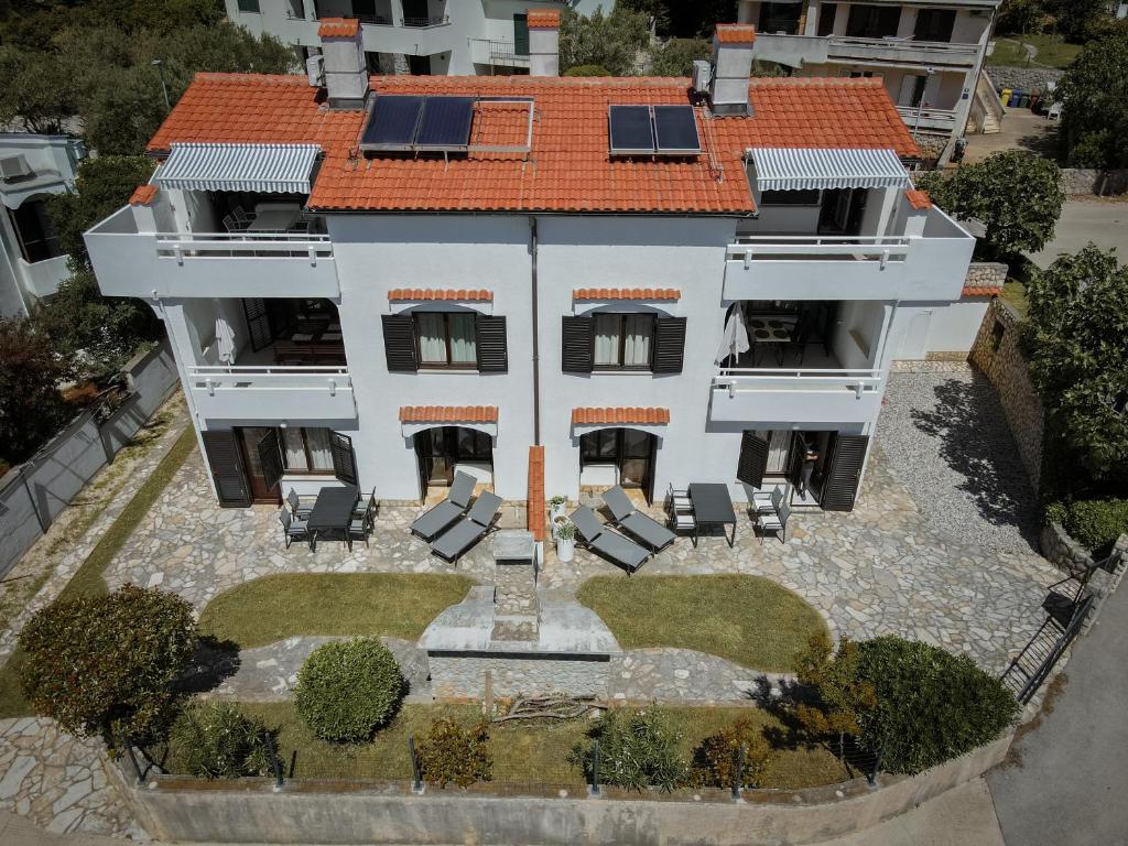 Budynek, w którym mieści się apartament