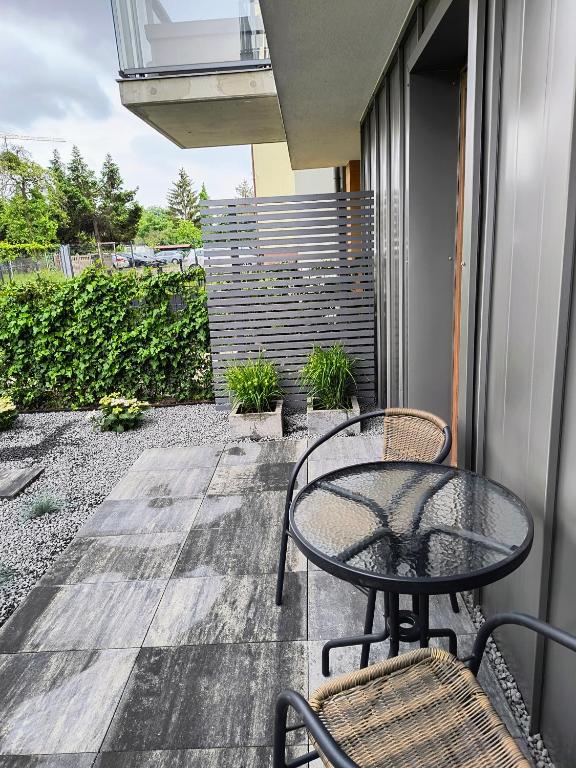 Balkón alebo terasa v ubytovaní Apartament Lenka