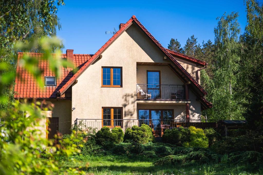 Vonkajšia záhrada v ubytovaní Willa Tyczkówka