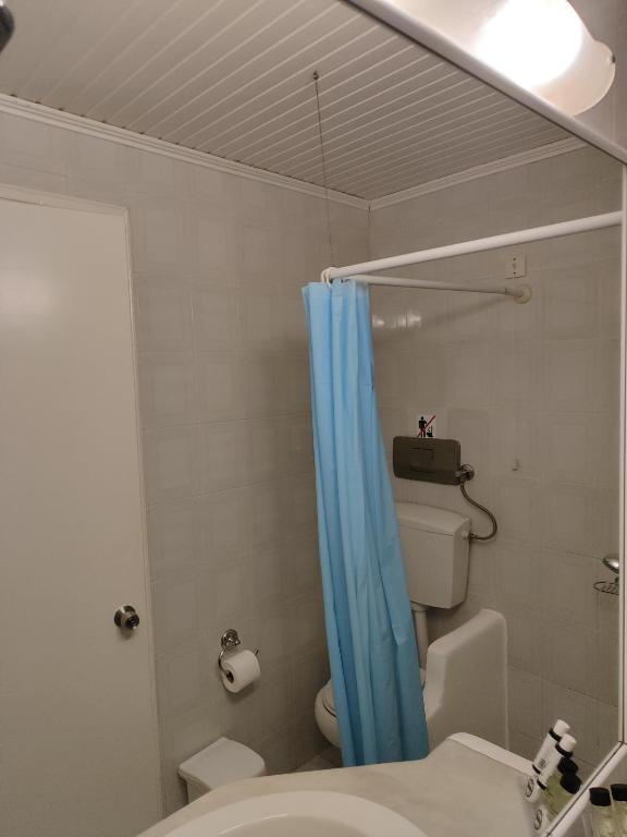 Koupelna v ubytování Sidra Hotel