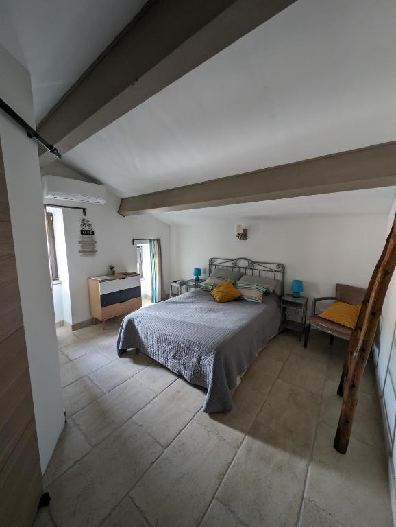Postel nebo postele na pokoji v ubytování Casa di Mela