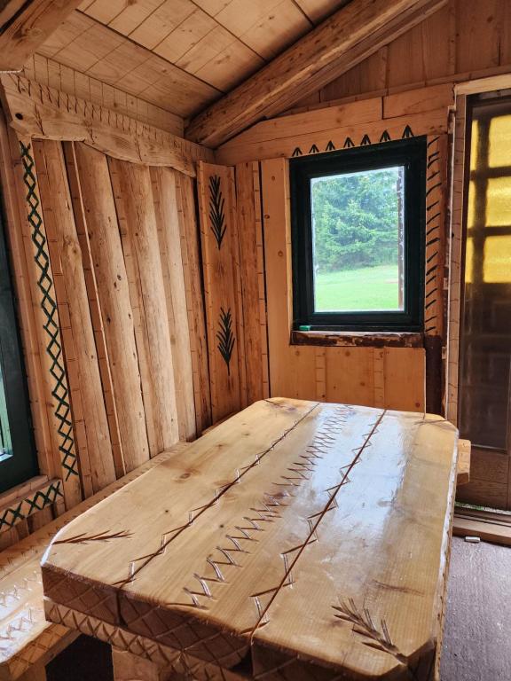 Postel nebo postele na pokoji v ubytování Panoramic Bungalow