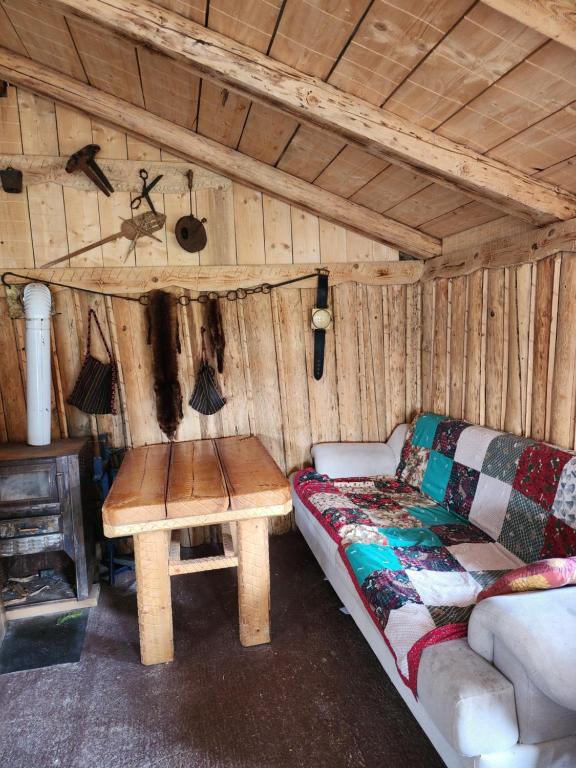 Posezení v ubytování Panoramic Bungalow